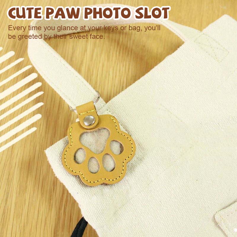 Pet Hair Storage Keychain