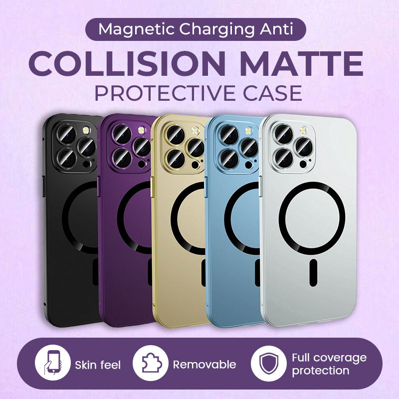 Magnetiskt metallfodral med snäppfunktion för iPhone/Magnetic metal case with snap function for iPhone