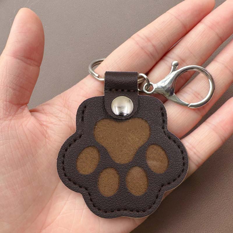 Pet Hair Storage Keychain