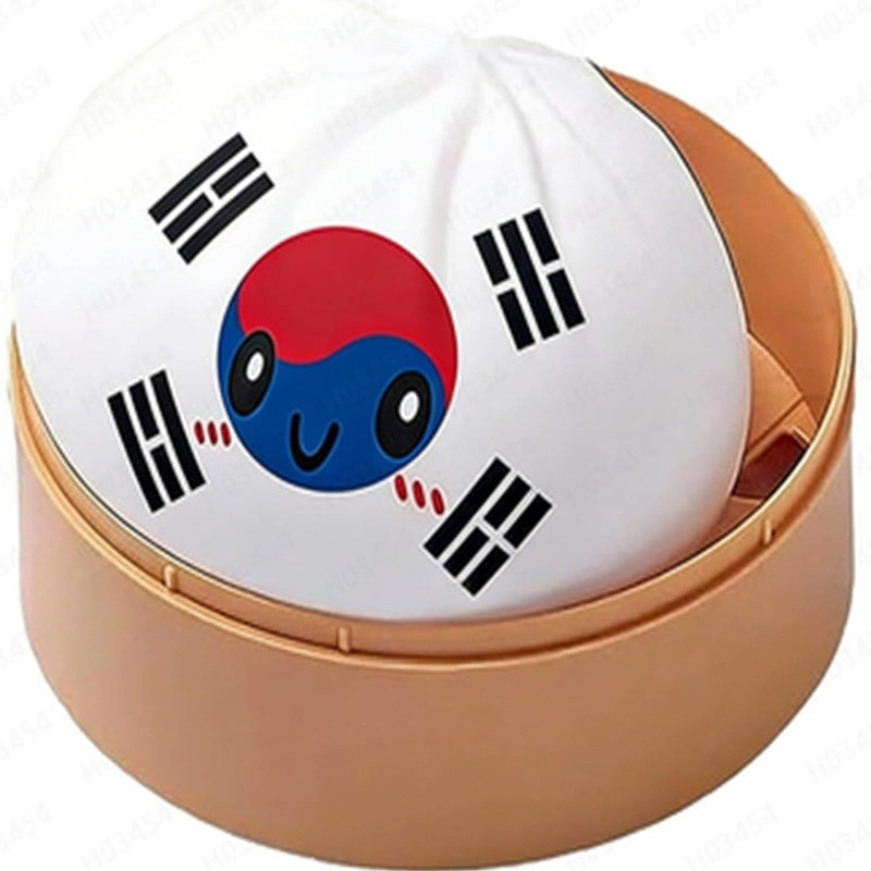 New 2026 World Cup Nation Flag Steamed Bun Squishy Stress Relief Toy