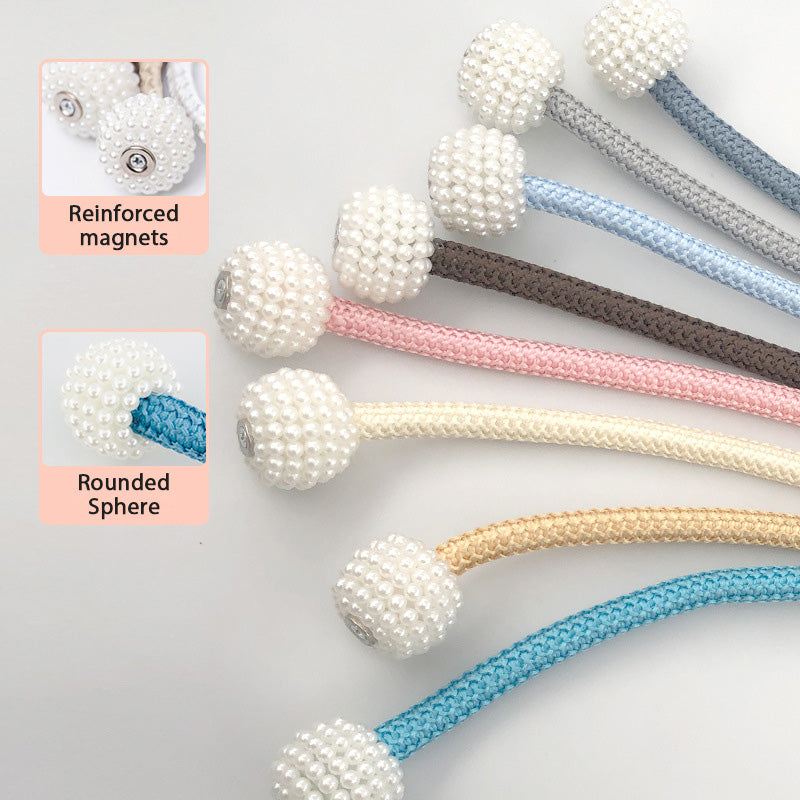 ✨Magnetiska Gardinclips – Stilren & Praktisk Förvaring✨/Magnetic curtain buckle