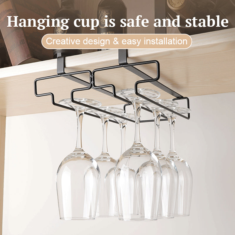 🍷Hanging Storage Wine Glass Rack