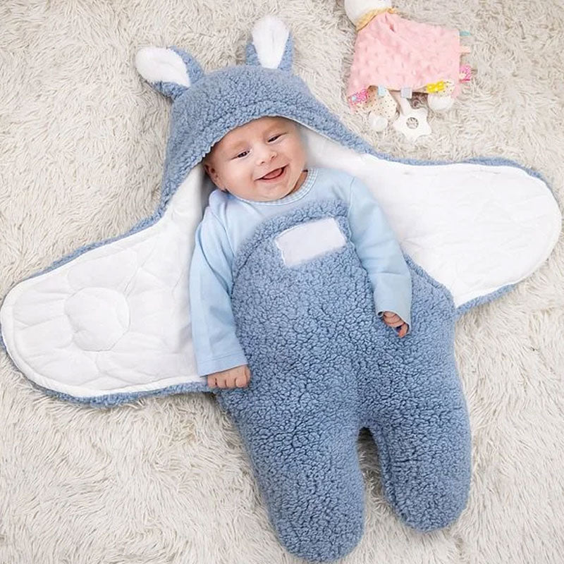 Personalized Bunny Baby Swaddle
