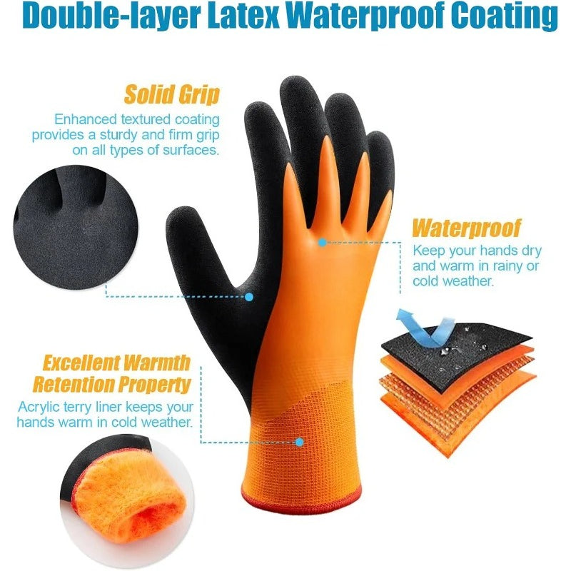 Vattentäta värmehandska/Waterproof heated gloves