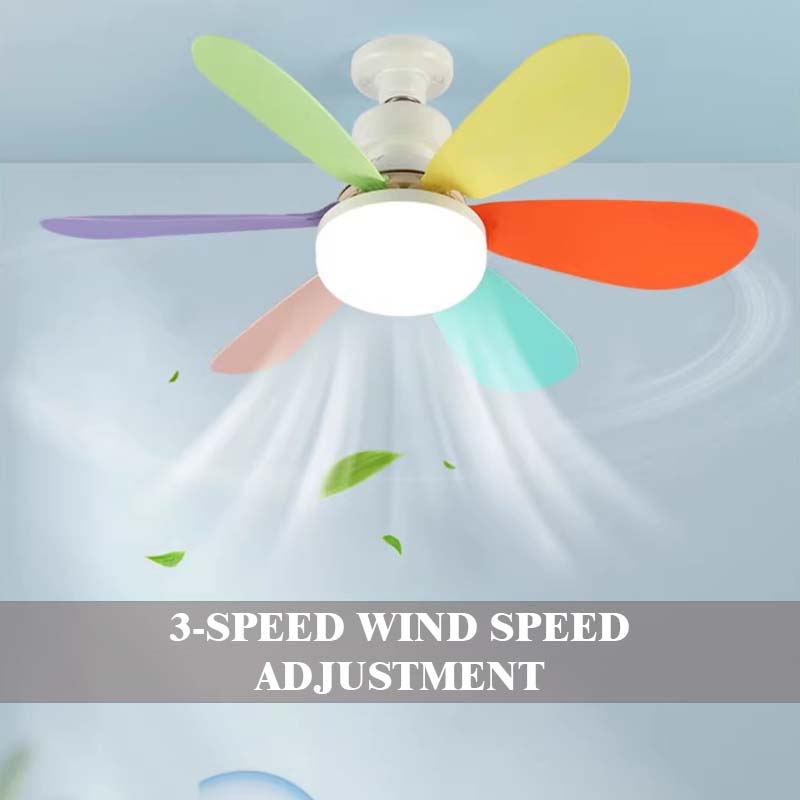 🌟 Zesbladige Ventilatorlamp — Breng comfort en verkoeling in elke ruimte! 🌿/🌟 Six-blade fan light