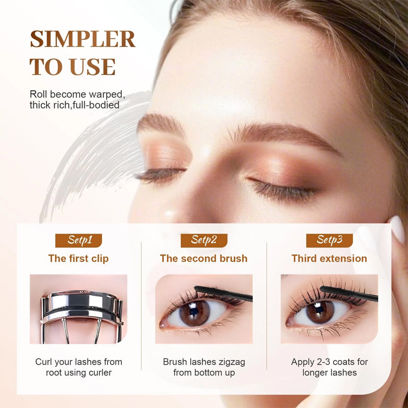 Ultra Volume & Curl Mascara – Lang, Vol & Perfect Gekruld!/Ultra Volume & Curl Mascara – Long, Full & Perfectly Curled!