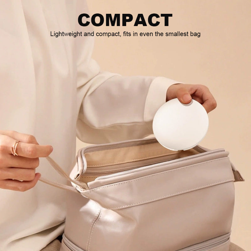 Tragbarer Doppelseitiger Schminkspiegel Mit USB-Ladefunktion/Portable USB charging double-sided makeup mirror