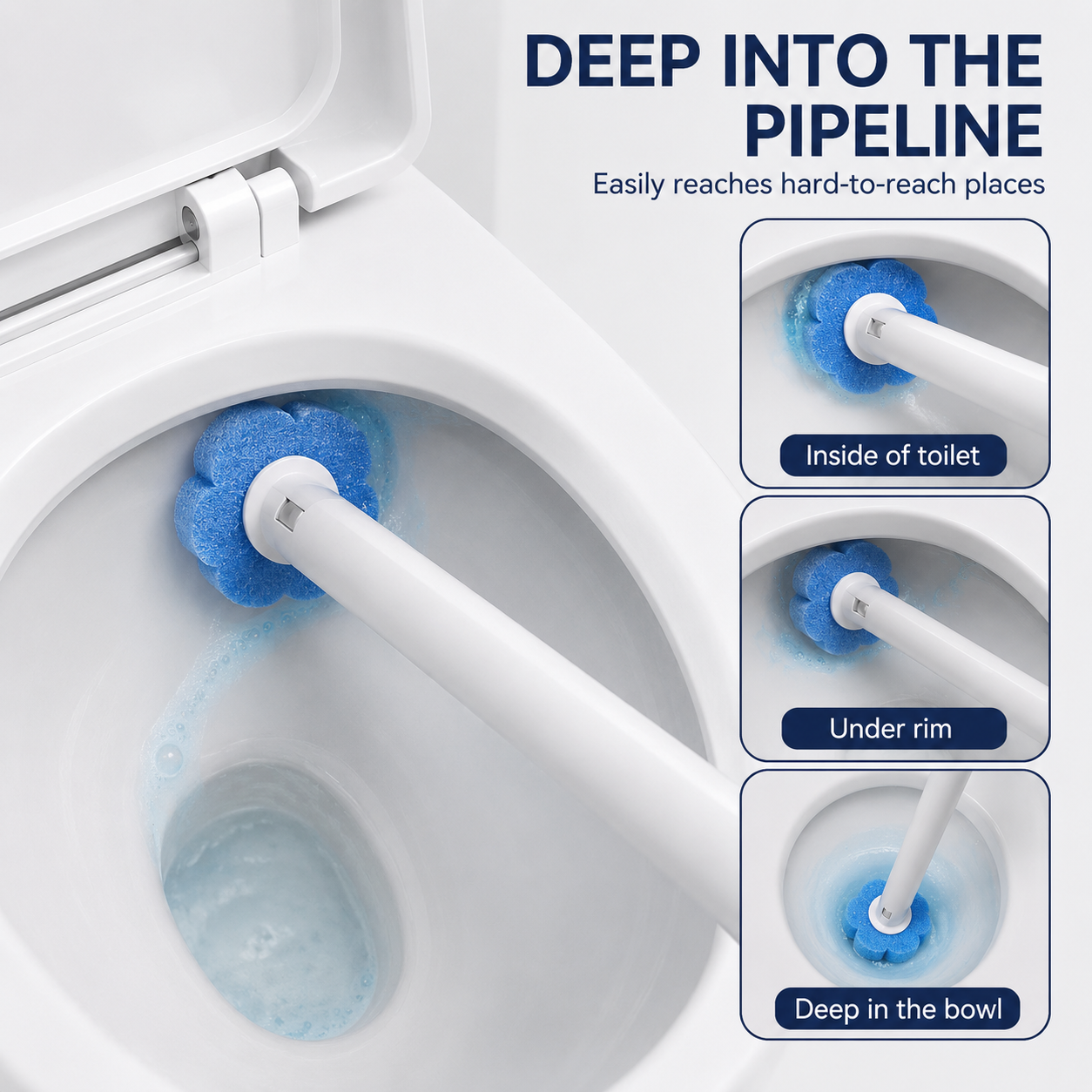 Disposable Toilet Brush