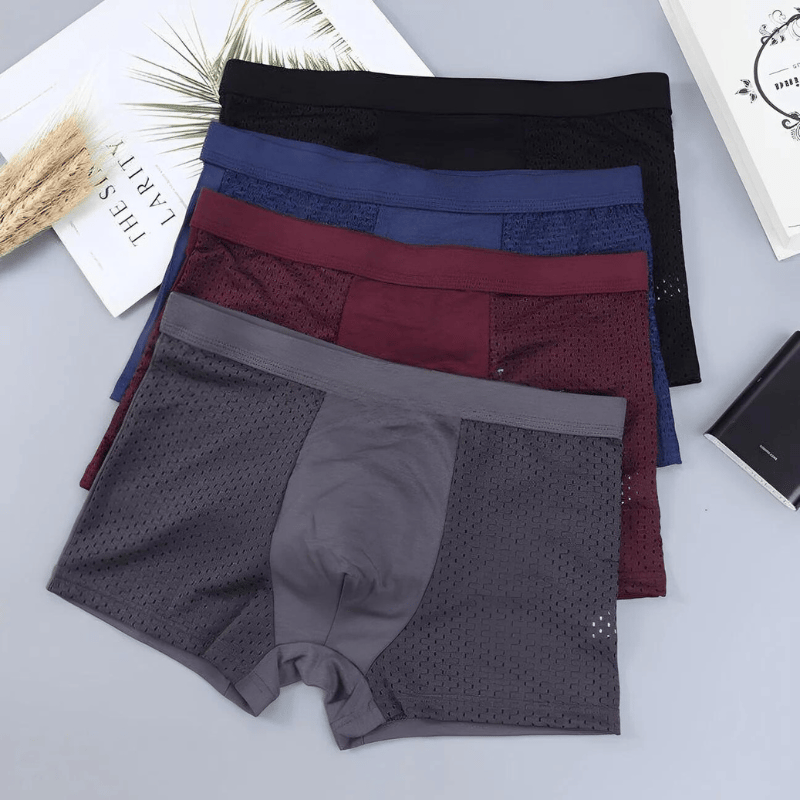 Boxershorts aus Bambusfaser - Seidig weich und atmungsaktiv