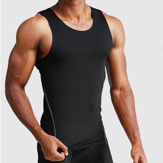 Men's Compression Shirt Tank Top for Training