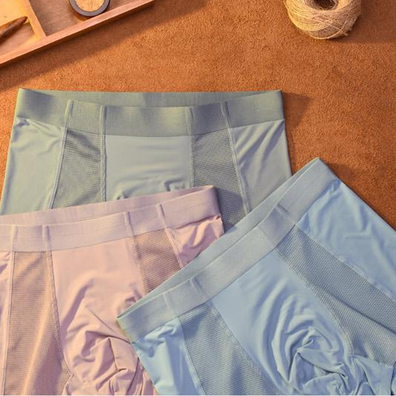 🎁Hot Sale 49% OFF⏳Summer Men's Ice Silk Underpants